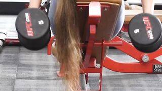 Beautiful girl gym ????
