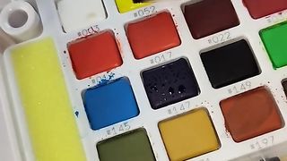 Easy watercolor painting.