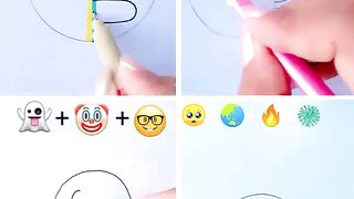 Emoji Mixing Satisfying Art