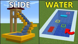 Minecraft: 15+ Summer Build Hacks!