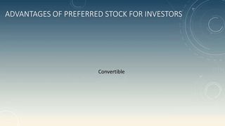 Preferred Stock Part 3