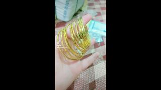 Gold plated Bangles