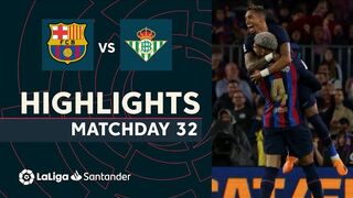 Resumen de FC Barcelona vs Real Betis (4-0)