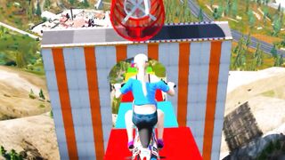 GTA V Dangerous Stunt On Mount Chiliad Episode 01