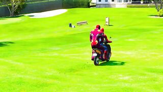 GTA V IRONMAN SAVING BABY