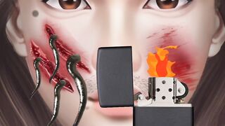 Makeup animation video #asmr #freshyasmr #removalanimation #detalcare #tartarremoval 3