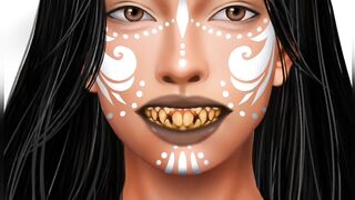 Makeup animation video #asmr #freshyasmr #removalanimation #detalcare #tartarremoval 8