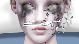 Makeup animation video #asmr #freshyasmr #removalanimation #detalcare #tartarremoval 9