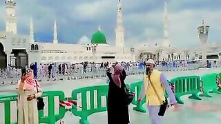 Madinah munawra masjidnubawi rauza e rasool zyarat
