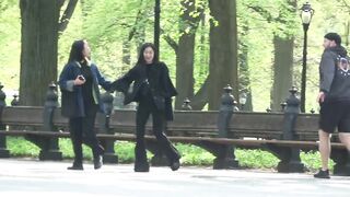 Funny wet fart Prank in New York!