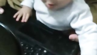 Baby typing