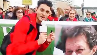Boy parpos by PTI Leader Imran khan
