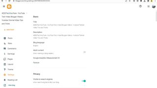 How To New Blogger Sitemap Settings for URL Inspection