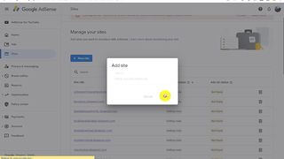 Re-Request for Approval AdSense setup page in YoFan Website