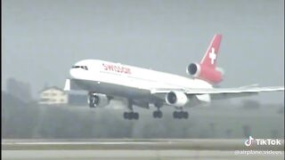 Swiss Air Takeoff