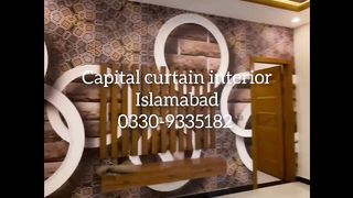 Interior design, wallpaper, celling