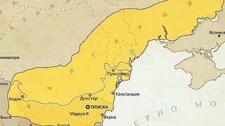 ИСТОРИЧЕСКА КАРТА НА БЪЛГАРИЯ