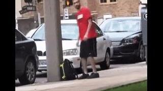 Backpack with a surprise