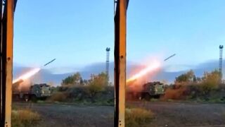 Czech-donated RM-70 MLRS in Ukrainian service