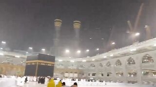 Heavy Rain in Haram, KHANA KA'ABA