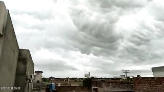 Scary Clouds in the Village