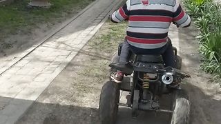 Тестіруєм квадроцикла