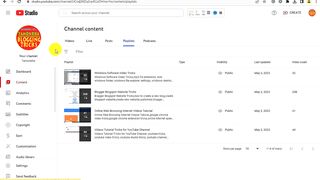How To Youtube Channel All Uploading Video Add Creating One Playlist and Add Playlist Description