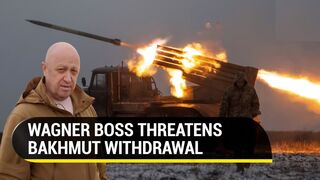 Wagner boss gives 24-hour ultimatum to Russian military over Bakhmut