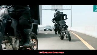 Amazing Fight Scene -- Car Race - With Arabic Remix Song - Roghani Creation.