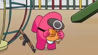 Olha o que fizeram com o AMONGUS! ????