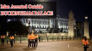 A man arrested outside Buckingham Palace