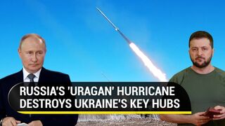Boom! Ukrainian Army's logistics hubs gutted as Russia launches 'Uragan' hurricane