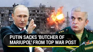 Putin fires ‘Butcher of Mariupol’ Gen Mikhail Mizintsev from top war post