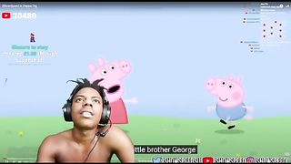 ishowspeed reacts to his peppa pig episode