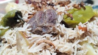 White Biryani Beaf