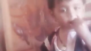 Playing with daughter