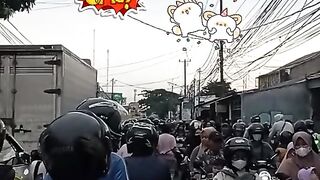 Macet mudik lebaran