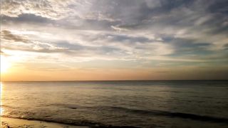 Yellow Sunset | Ocean Sound Effect