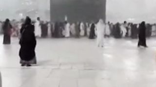 Rain in Holy Makkah
