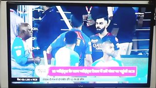 Gambhir and Virat kholi fight in IPL