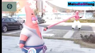Wow real fight, Patrick star vs majin buu!