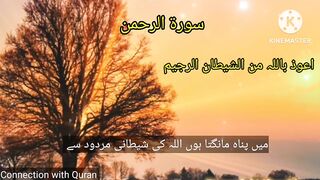 Surah Rahman beautiful tilawat,terjma