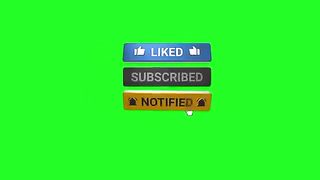 Green Screen Subscribe Button No Copyright | star1tv