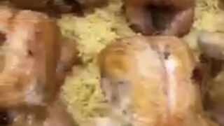 Chicken mandi ( subscribe please )