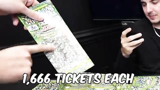 I spent $100,000 on lottery tickets and won!