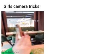 Girls camera tricks vs boys camera tricks!!????