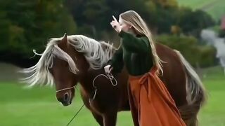 Love horse