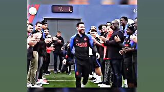 MESSI VS RONALDO FANS WELCOMING.