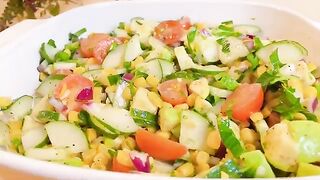 Cucumber Corn Avocado Salad ♥️♥️♥️