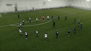 Football training in ground